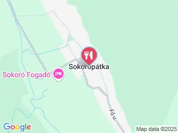 Sokoró Fogadó étterme Sokorópátka a térképen