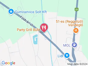 Party Grill Büfé Solt a térképen