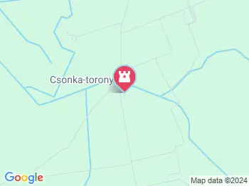 Csonka-torony Soltszentimre a térképen