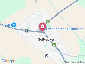 Cukrász múzeum Soltvadkert a térképen