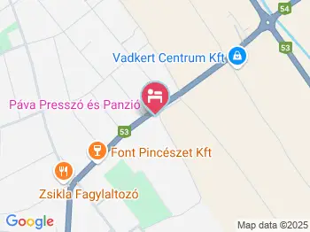 Öreg-tó Panzió Soltvadkert a térképen