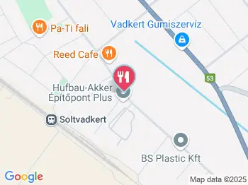 Reed Cafe Soltvadkert a térképen