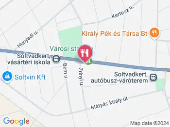 Vadkert Pékség Soltvadkert a térképen