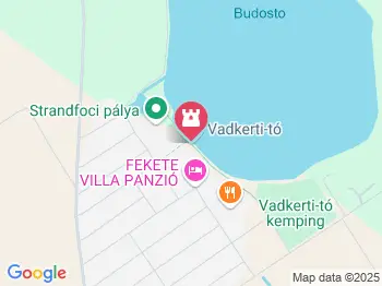 Vadkerti-tó Soltvadkert a térképen