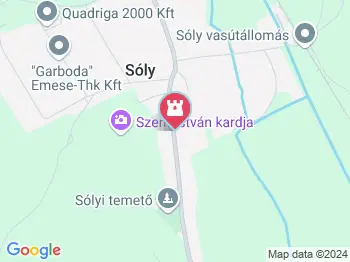 Református emlékszoba és Tájház Sóly a térképen