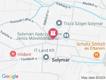 Emlékkő a solymári svábok betelepedésének 300. évfordulójára Solymár a térképen