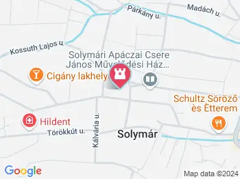 Kitelepítettek emlékműve Solymár a térképen