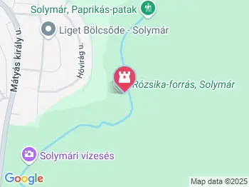 Kremzer Ferenc emlékhely Solymár a térképen