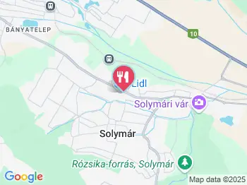 Venezia Pizzeria és Étterem Solymár a térképen