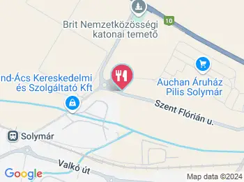 Wok 'n Go - Auchan Solymár a térképen