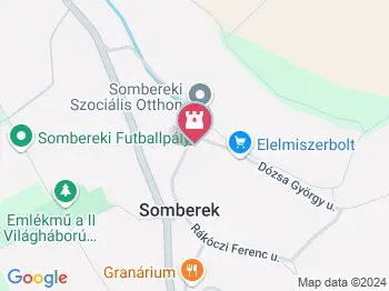Hagyományok Háza Somberek a térképen