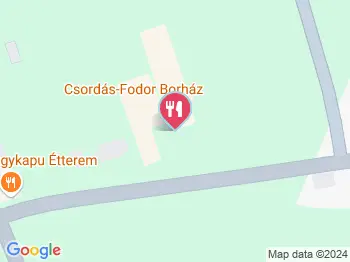 Csordás-Fodor borház Somlóvásárhely a térképen