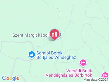 Spiegelberg borterasz Somlóvásárhely a térképen