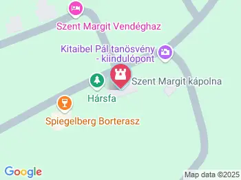 Szent Margit kápolna Somlóvásárhely a térképen