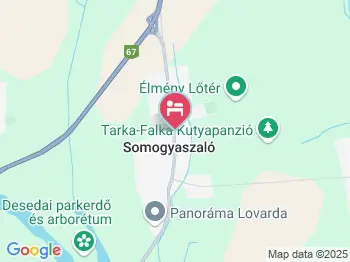 Gábor Vendégház Somogyaszaló a térképen