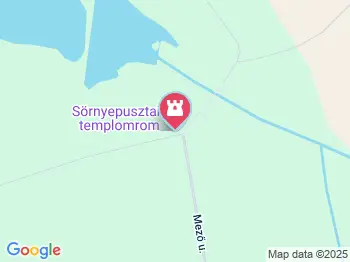 Sörnyepusztai templomrom Somogysárd a térképen
