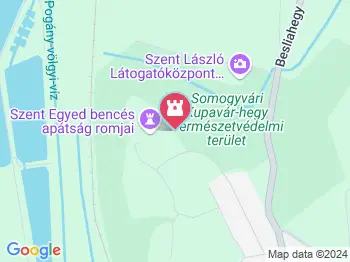 Szent László Nemzeti Emlékhely Somogyvár a térképen