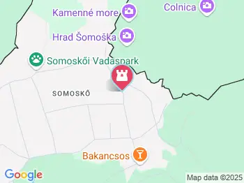 Petőfi kunyhó Somoskő a térképen