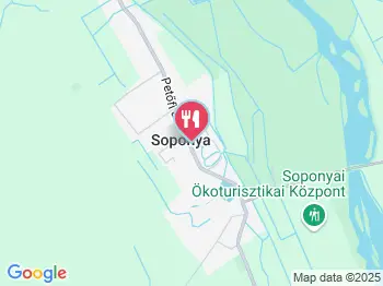 Fácános Hotel Étterme Soponya a térképen
