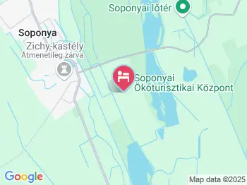 Fácános Hotel Soponya a térképen