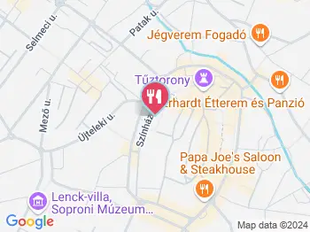 Ágoston Pékműhely Sopron a térképen