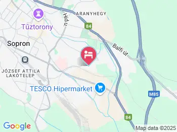 Alpokalja Vendégház Sopron a térképen