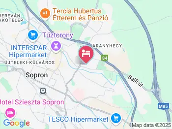 Andi Apartman Sopron a térképen