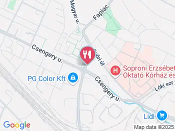 Átrium Café Sopron a térképen