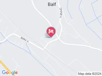 Foki Apartman Sopron Balf a térképen