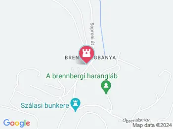 Bányász Pince Sopron a térképen