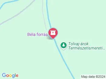 Béla forrás Sopron a térképen