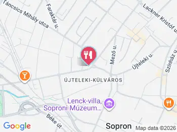 Bruckner Borászat Borozója Sopron a térképen