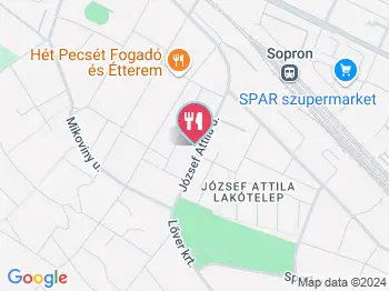 Café Nana Sopron a térképen