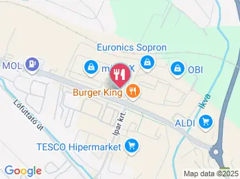 Chen's Cooking Wok & Grill Restaurant Sopron a térképen