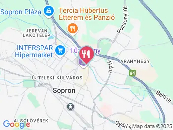 Croatia Pub & Pizzéria Sopron a térképen