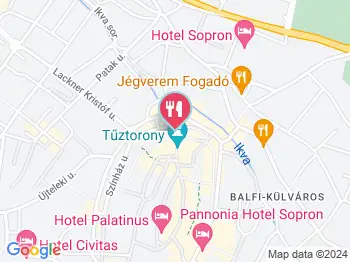 District Kebab & Food Bar Sopron a térképen