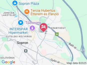 Dolmány Vendégház Sopron a térképen