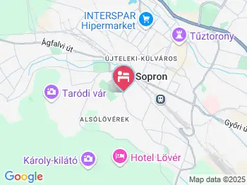 Elma Vendégház Sopron a térképen