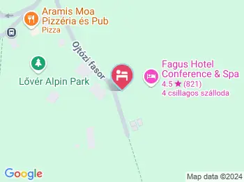 Fagus Hotel Sopron a térképen