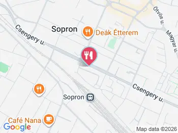 Fleck borozó és termelői borkimérés Sopron a térképen