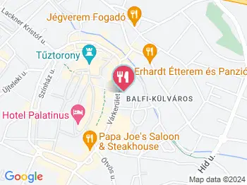 Fragola Sopron a térképen