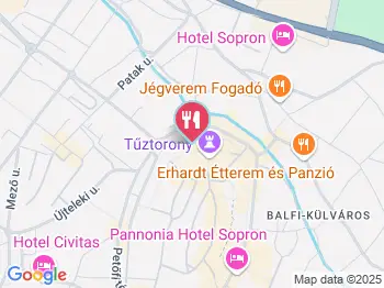 Friss Pékség Sopron a térképen