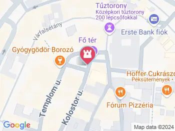 Gambrinus-ház Sopron a térképen