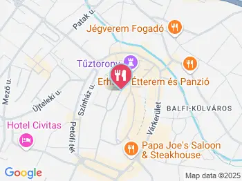 Gyógygödör Borozó Sopron a térképen