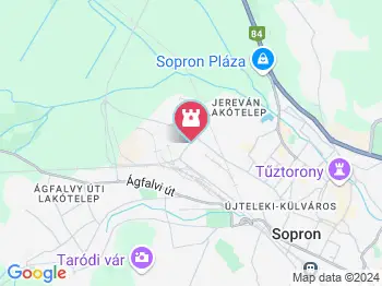 Heineken Hungária Sörgyárak Sopron a térképen