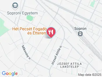 Hét Pecsét Fogadó Étterme Sopron a térképen