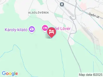 Hotel Fagus Sopron a térképen