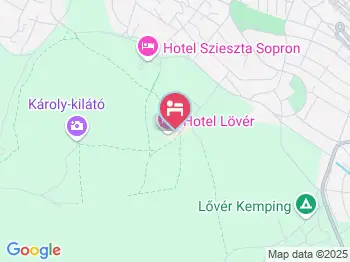 Hotel Lövér Sopron a térképen