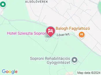 Hotel Szieszta Sopron a térképen