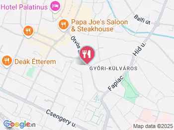 Ikva Eszpresszó Sopron a térképen